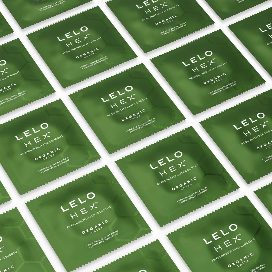 LELO HEX Organic kondombox med 12 enheter