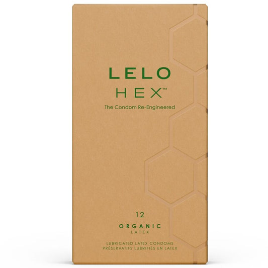LELO HEX Organic kondombox med 12 enheter