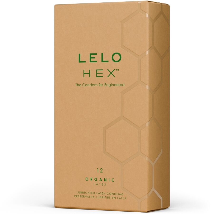 LELO HEX Organic kondombox med 12 enheter