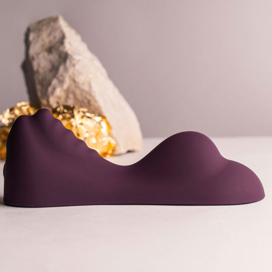 Rocks-Off Ruby Glow lila sit-on vibrator