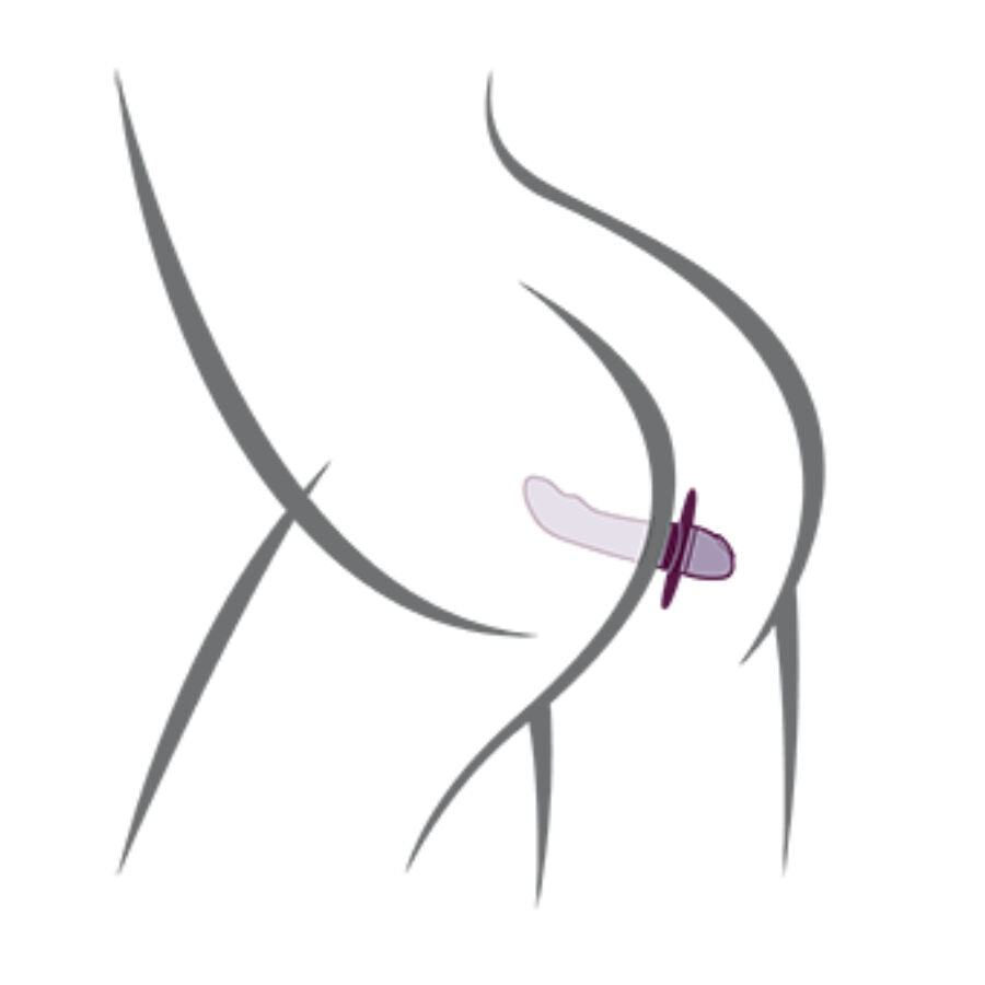 Rocks-Off Quest Prostate Bullet prostatavibrator i svart