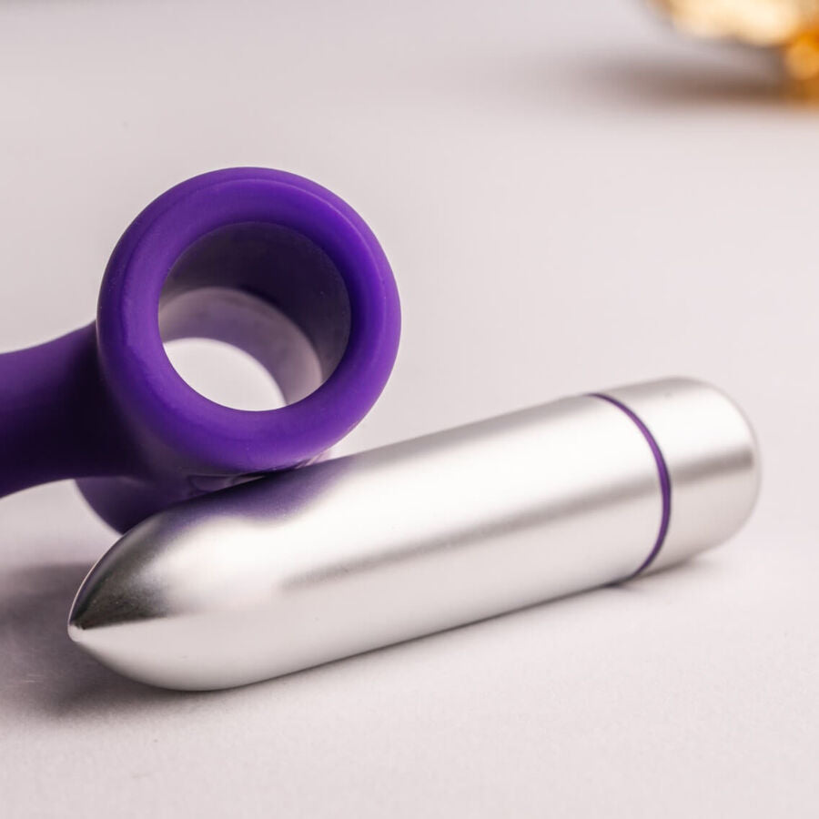 Rocks-Off Petite Sensations Teazer analplugg vibrator i lila