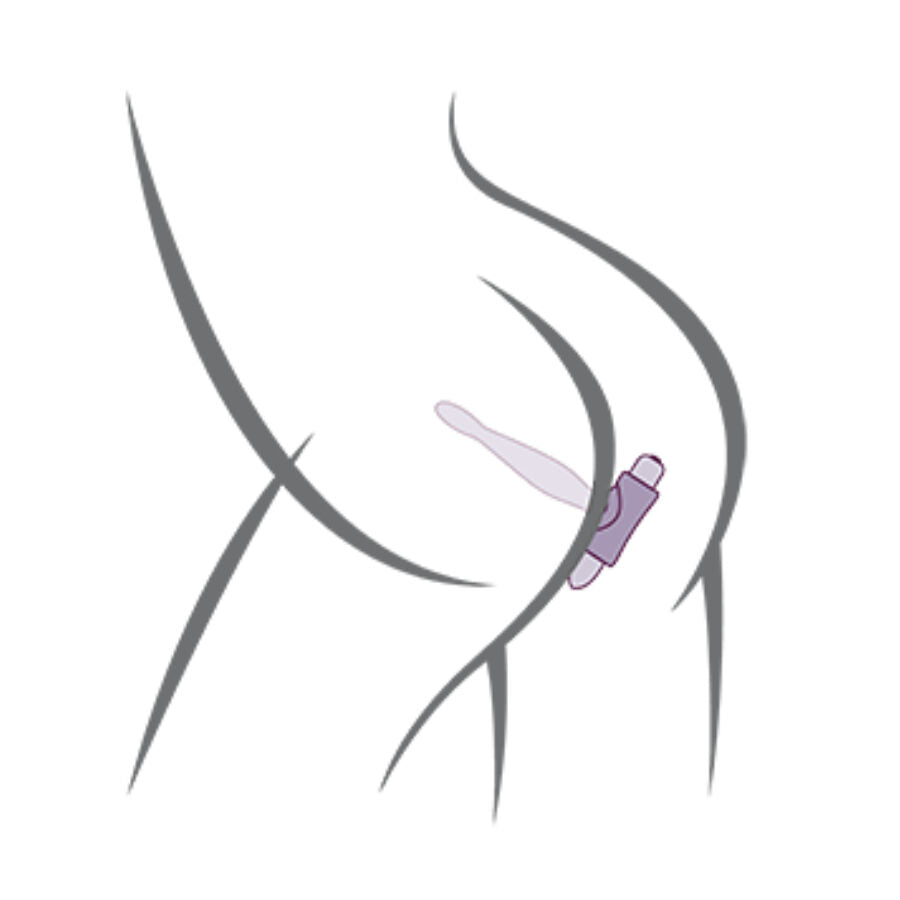 Rocks-Off Petite Sensations Teazer analplugg vibrator i svart
