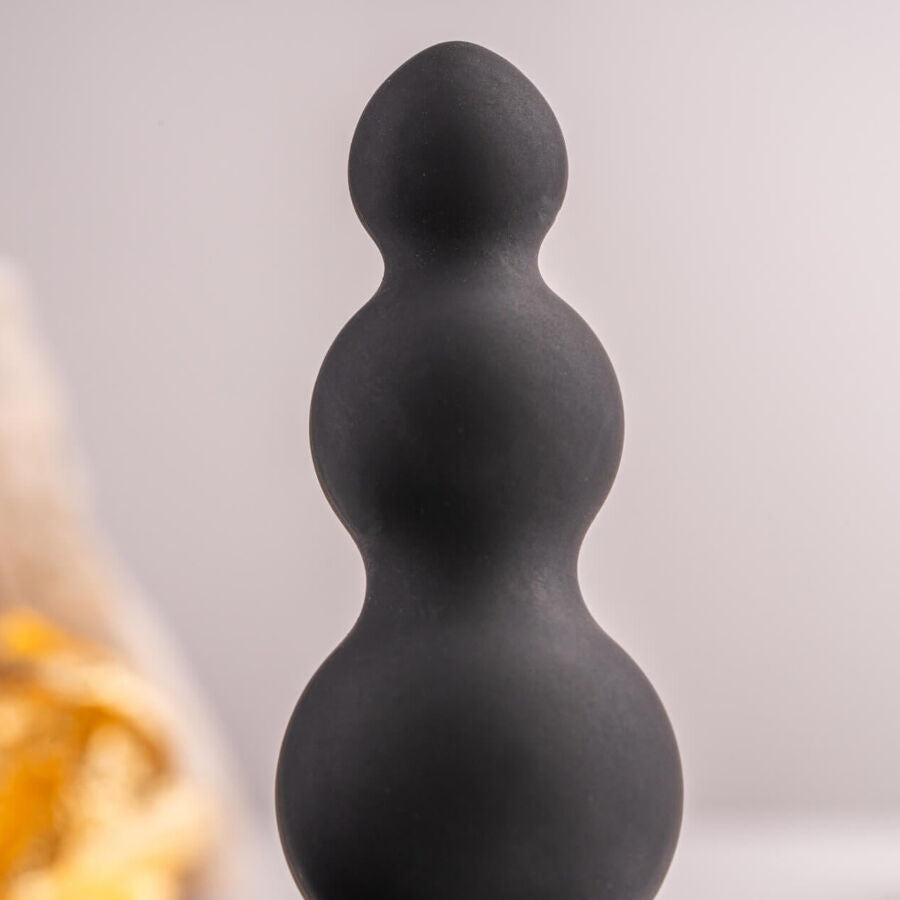 Rocks-Off Petite Sensations Bubbles analplugg vibrator i svart
