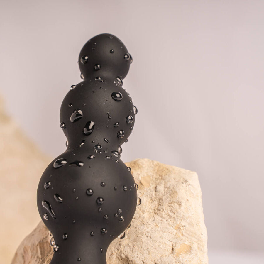 Rocks-Off Petite Sensations Bubbles analplugg vibrator i svart