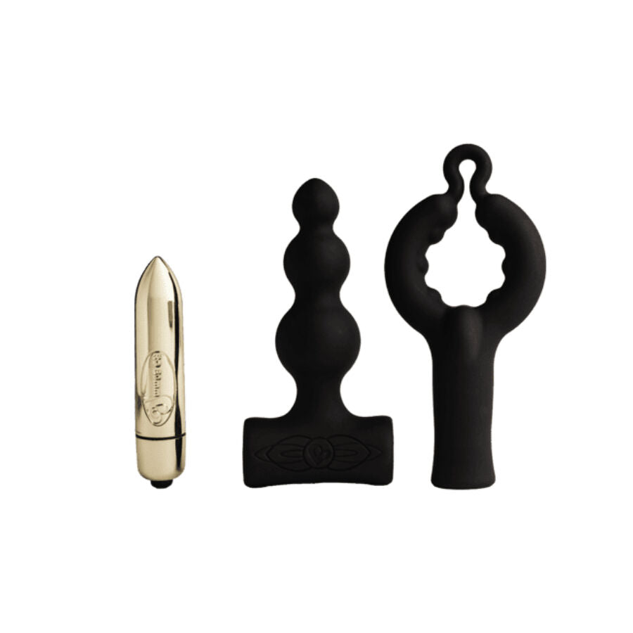 Rocks-Off Petite Sensations Bubbles analplugg vibrator i svart