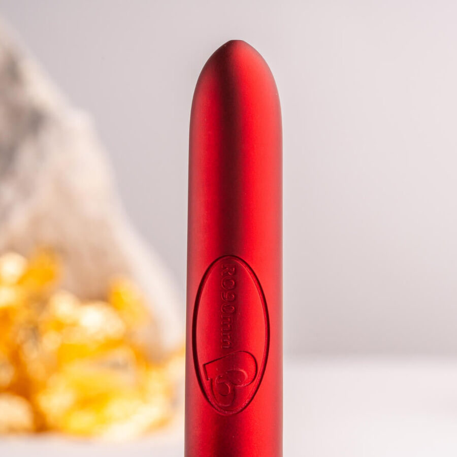 ROCKS-OFF RO-90 Scarlet Velvet vibrerande bullet i röd färg