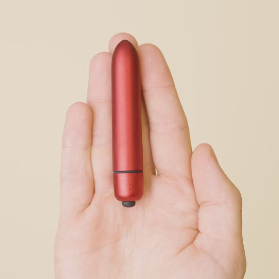 ROCKS-OFF RO-90 Scarlet Velvet vibrerande bullet i röd färg