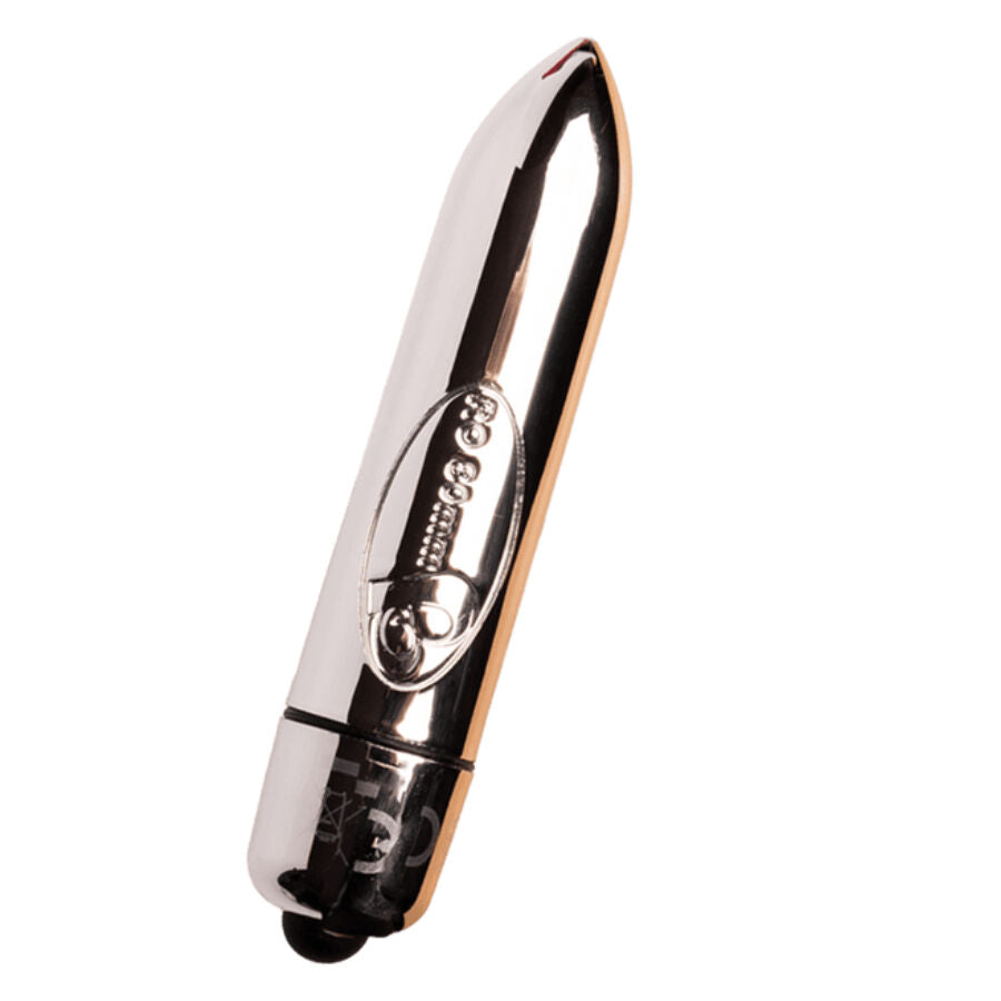 ROCKS-OFF RO-80 Chrome vibrerande kula i silver