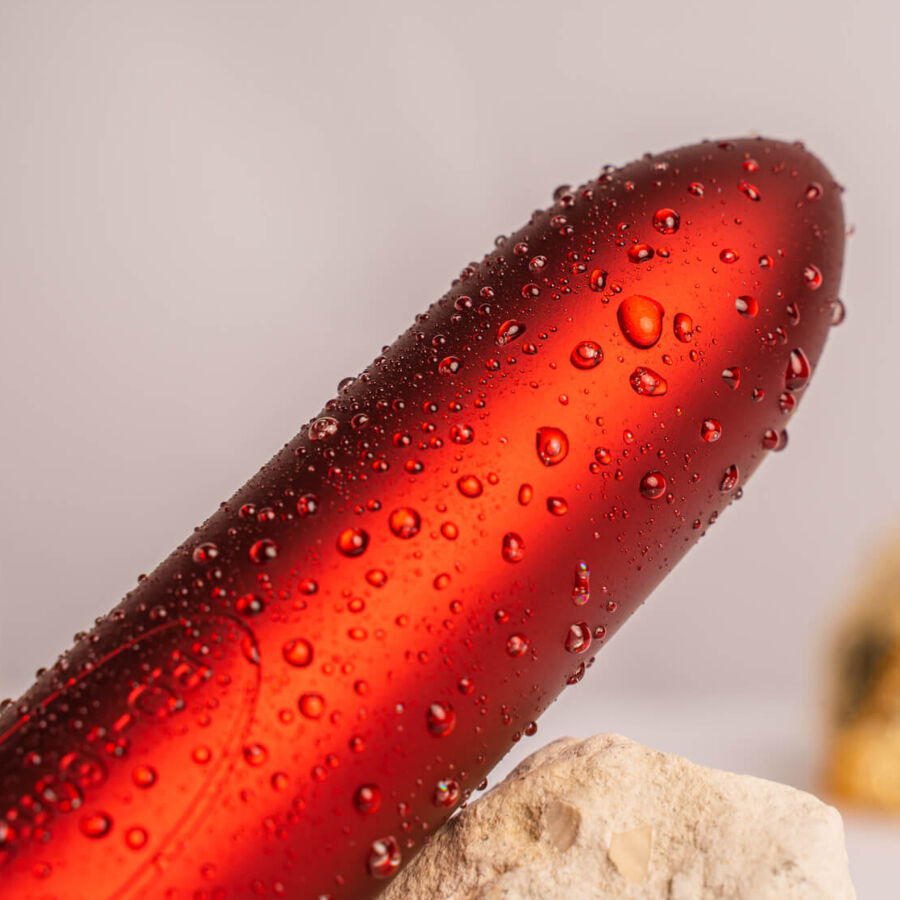 ROCKS-OFF RO-160 Rouge Allure vibrerande bullet i röd färg