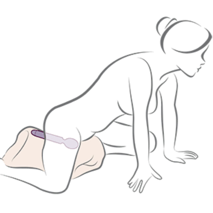 Rocks-Off Oriel flexibel wand vibrator i fuchsia