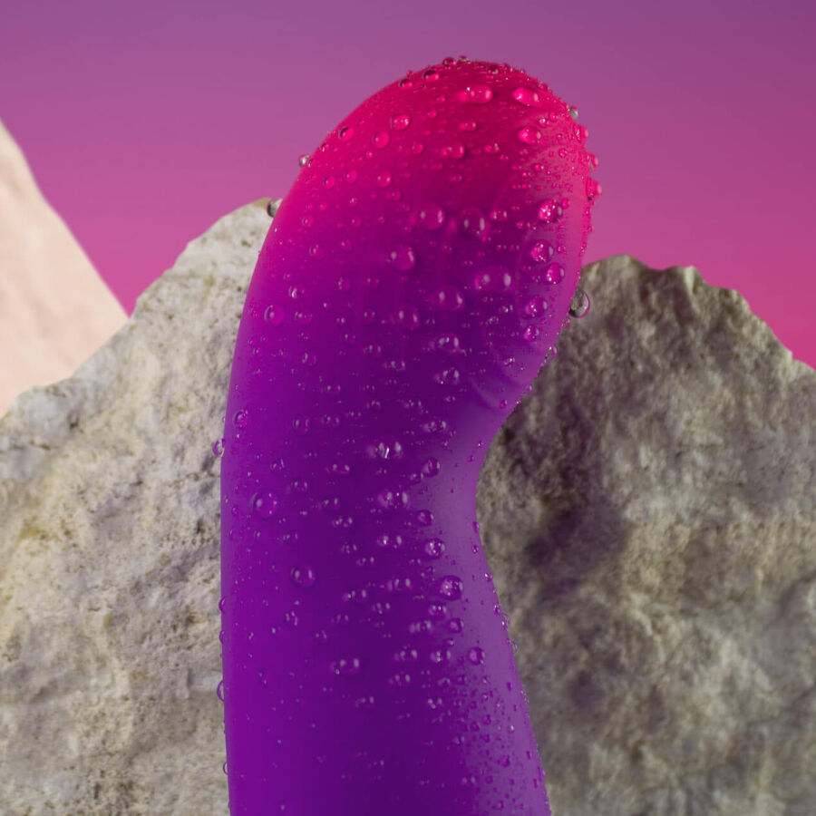 Glow Girl Vibe diskret lila G-punkt vibrator