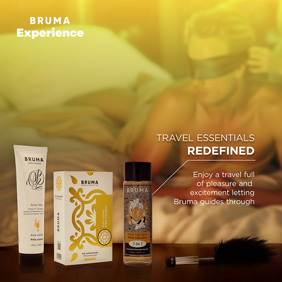 BRUMA XPERIENCE - SWEET PINA COLADA TEMPTATION PACK MED ORGASM-FÖRBÄTTRARE