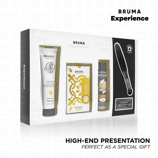BRUMA XPERIENCE - SWEET PINA COLADA TEMPTATION PACK MED ORGASM-FÖRBÄTTRARE
