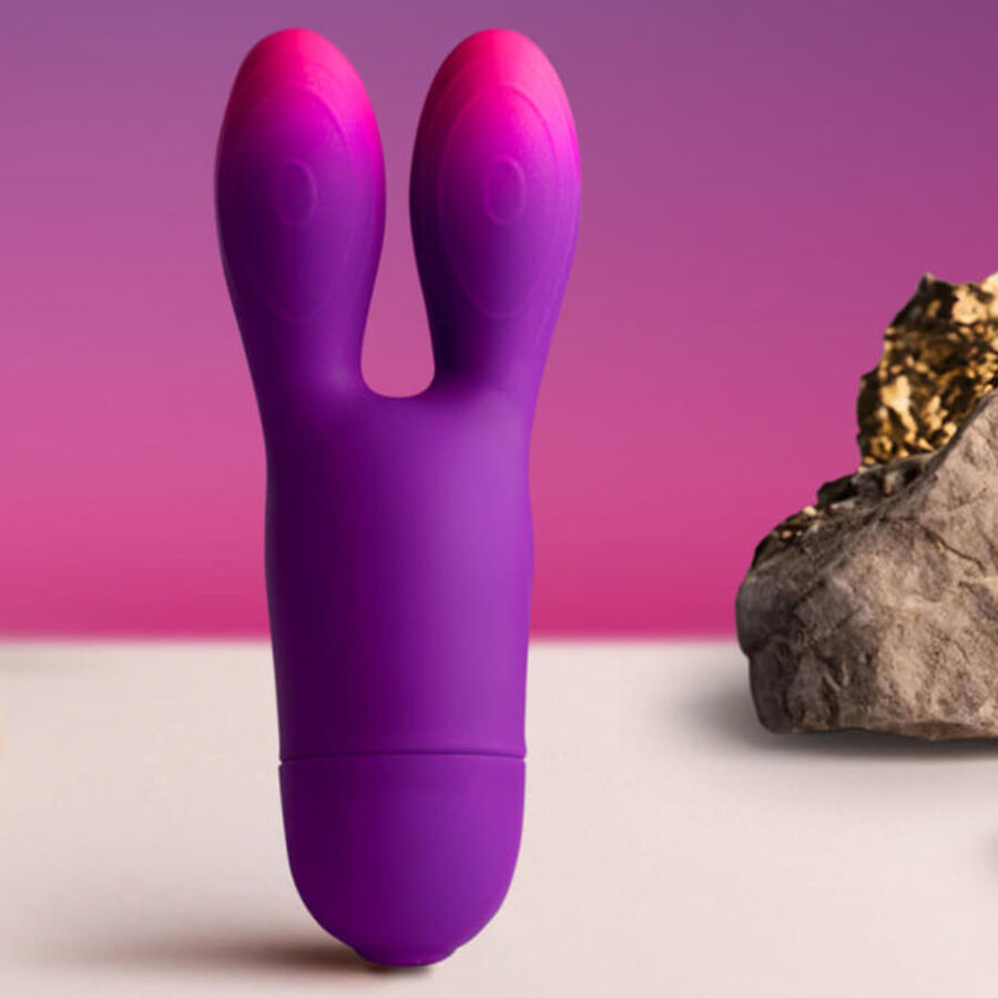 Glo-Girl Bunny lila flexibel vibrator