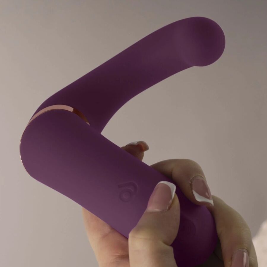 ROCKS-OFF Gemini Dual Vibrator i lila