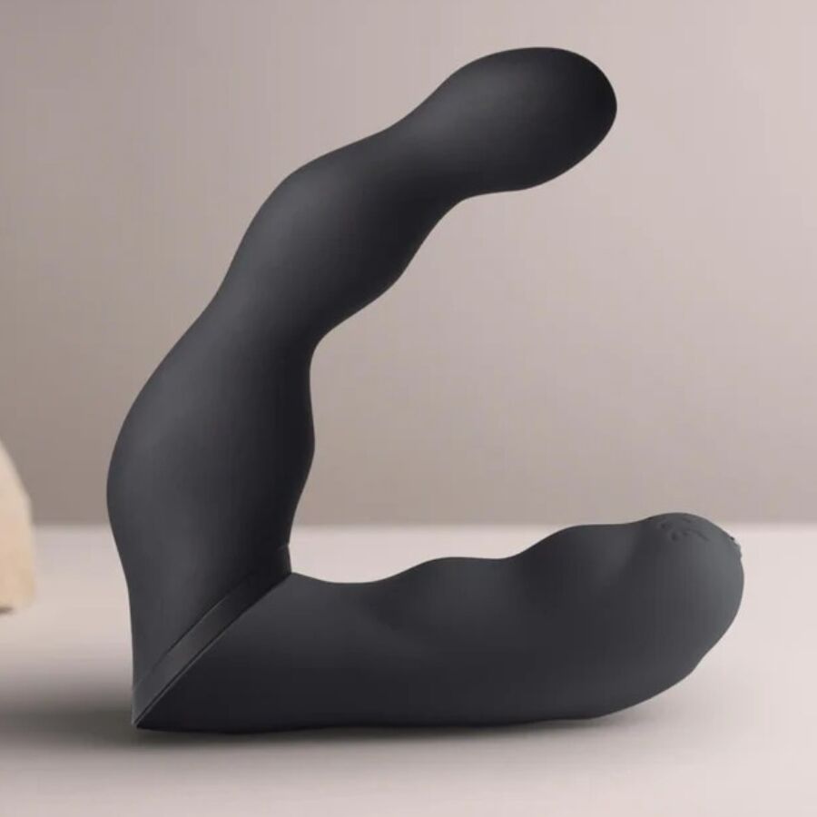 ROCKS-OFF Black Prostate and Anal Vibrator Adapter