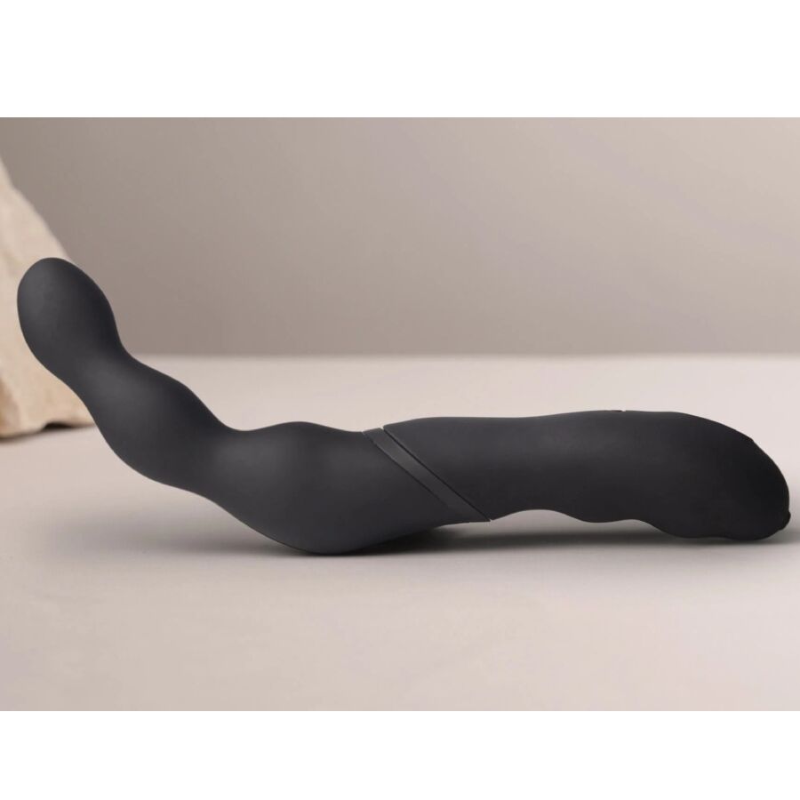 ROCKS-OFF Black Prostate and Anal Vibrator Adapter