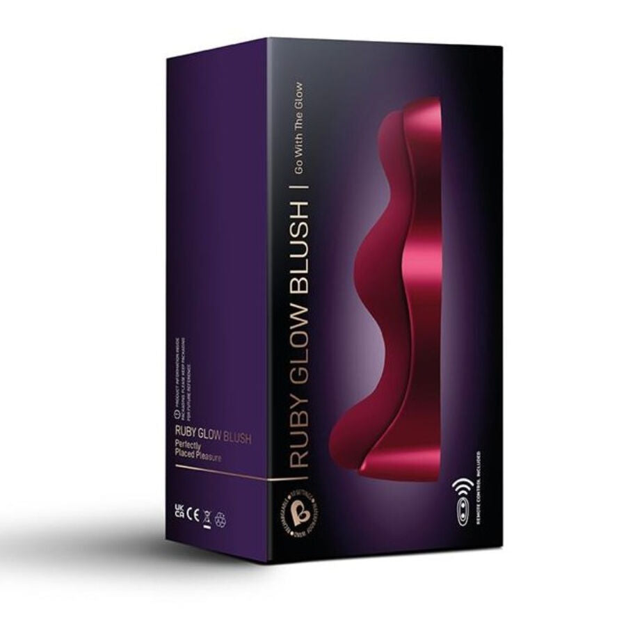 Rocks-Off Ruby Glow Blush Red G-punktsvibrator