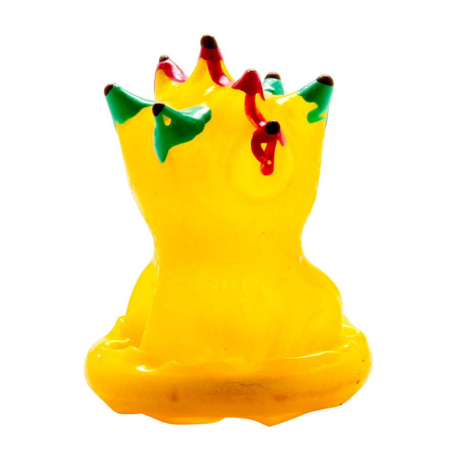 Handmålade novelty kondomer med igelkott-design