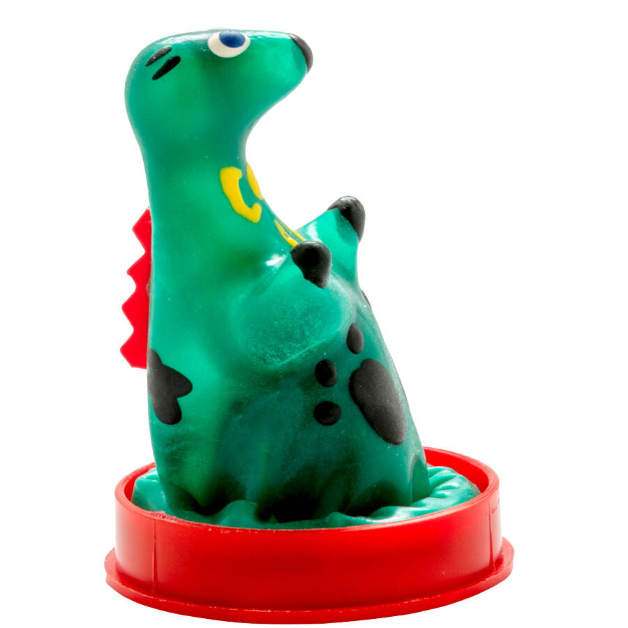 Handmålade novitetskondomer Loch Ness Monster