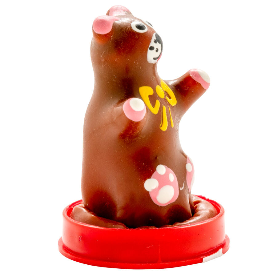 Handmålade novelty kondomer med teddy bear motiv