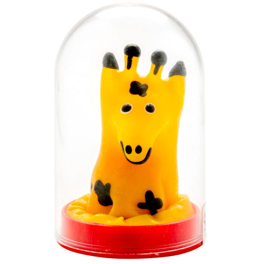 Handmålade novelty kondomer med giraffdesign