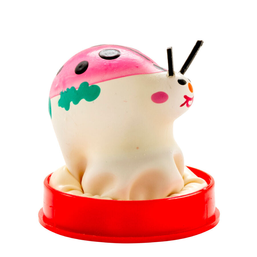 Handmålade novitetskondomer i Ladybird-modell