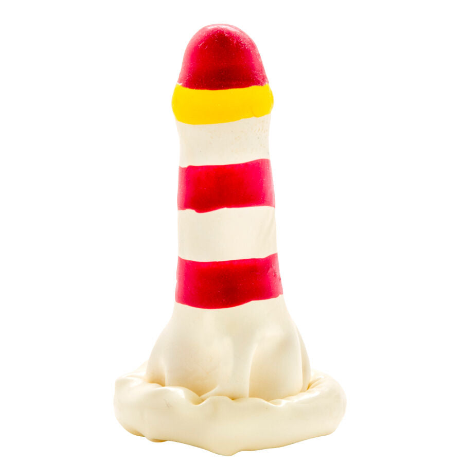 Handmålade novelty kondomer med fyrmotiv