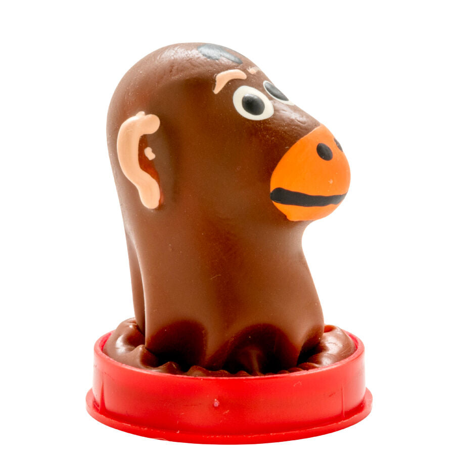 Handmålade novelty kondomer med apamotiv