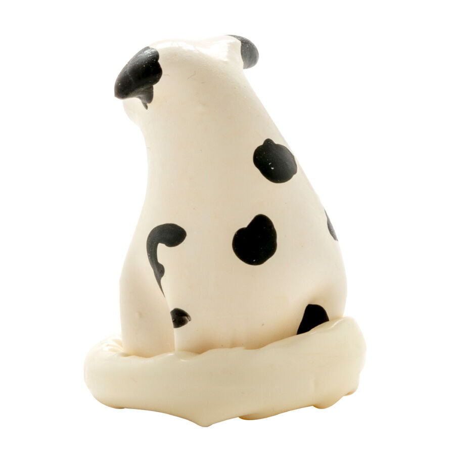 Handmålad novitetskondom med Dalmatisk hund-design