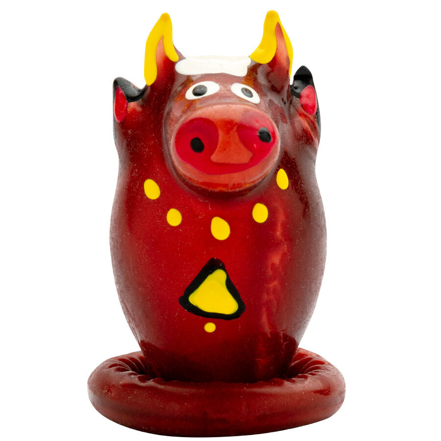 CONDOMERIE - HANDMÅLADE NOVITETSKONDOMER BULL MODELL 1