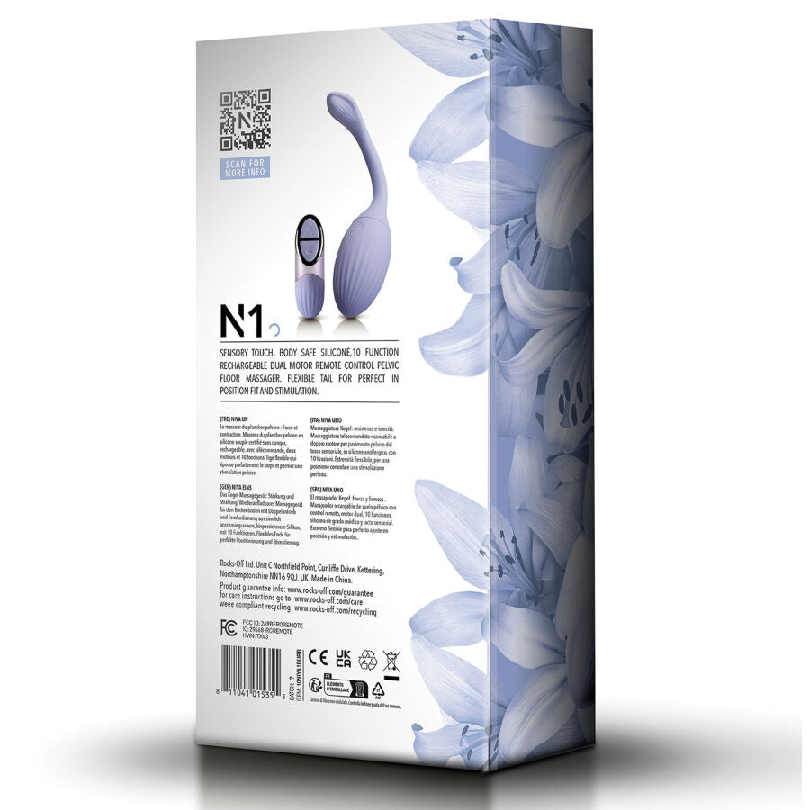 NIYA N1 Kegel Pelvic Massager med fjärrkontroll