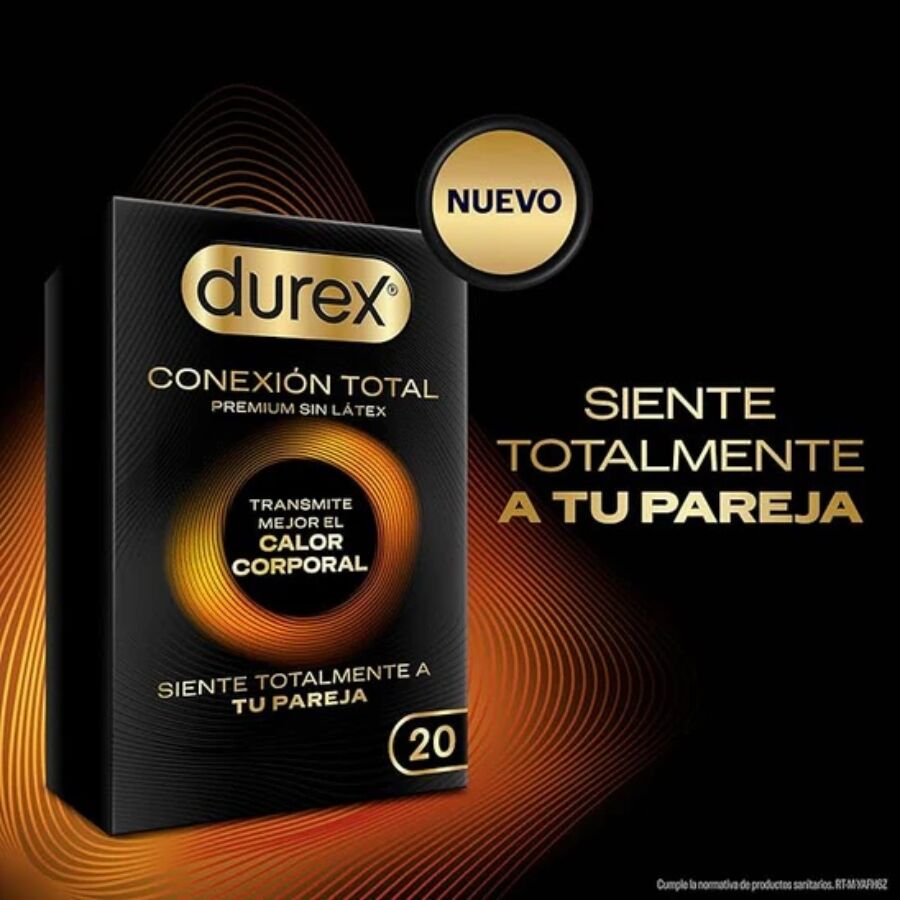 Durex Total Connection Ultra Fin Plus Latexfri 20 Enheter