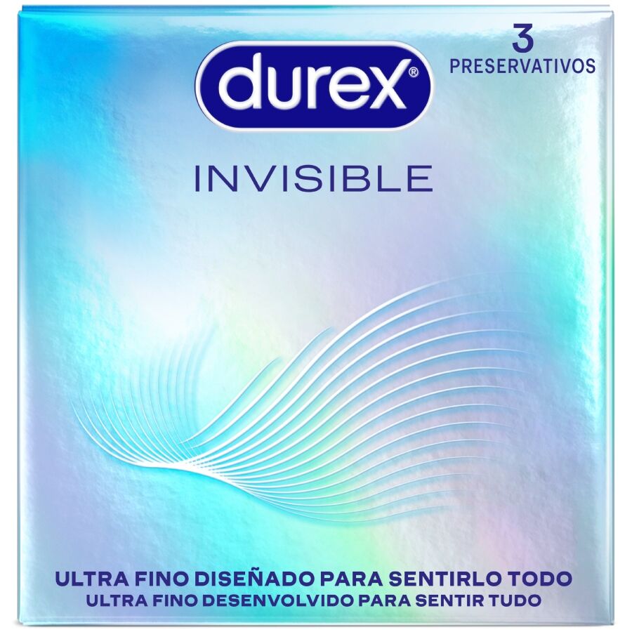 Durex Ultra Tunna Osynliga Kondomer 3 Enheter