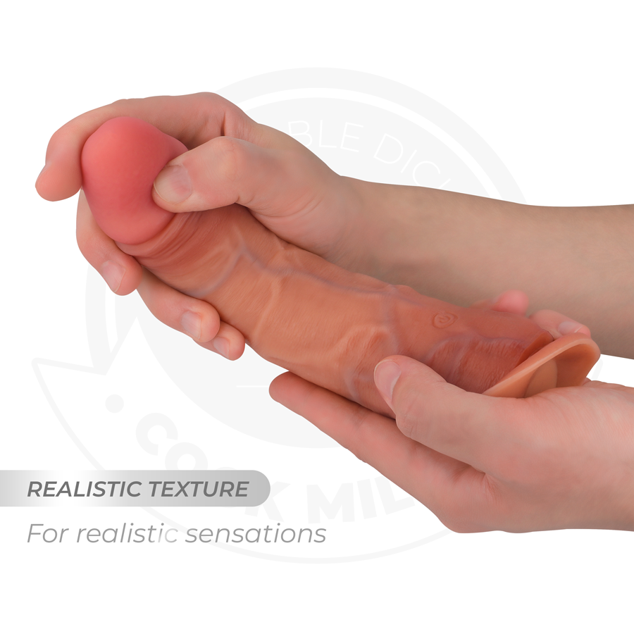 COCK MILLER - Realistisk dildo med sugkopp och fjärrkontroll 19,5 cm