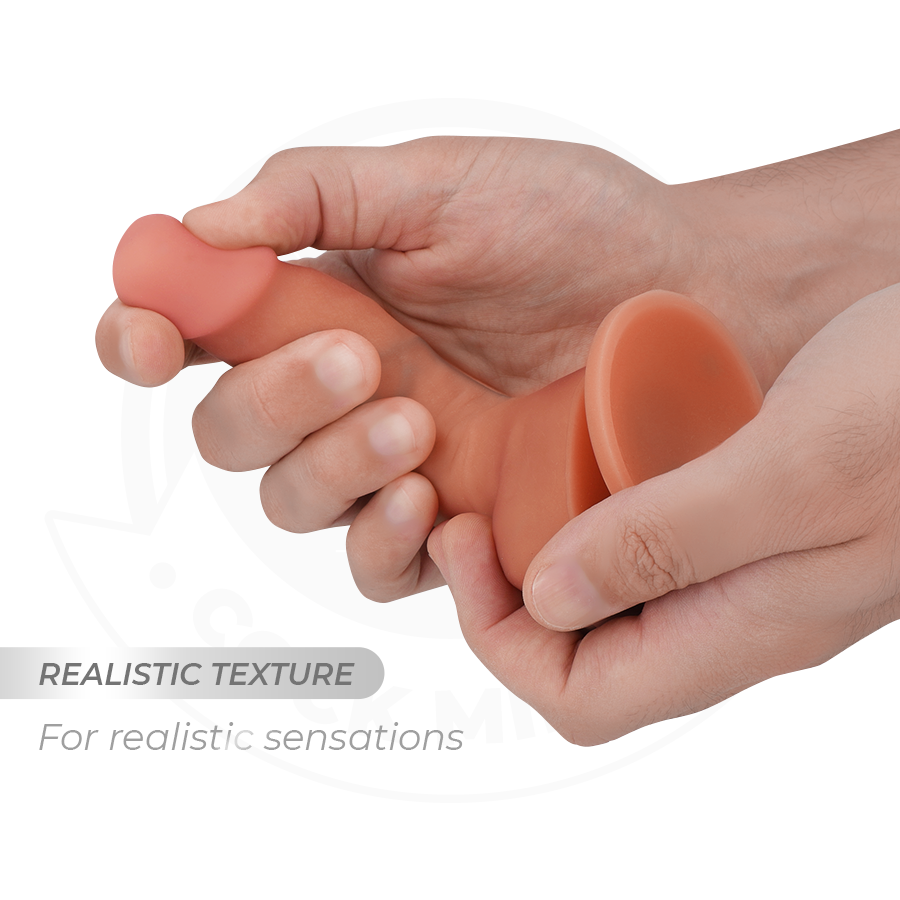 Hyperrealistisk artikulerad dildo 14,8 cm