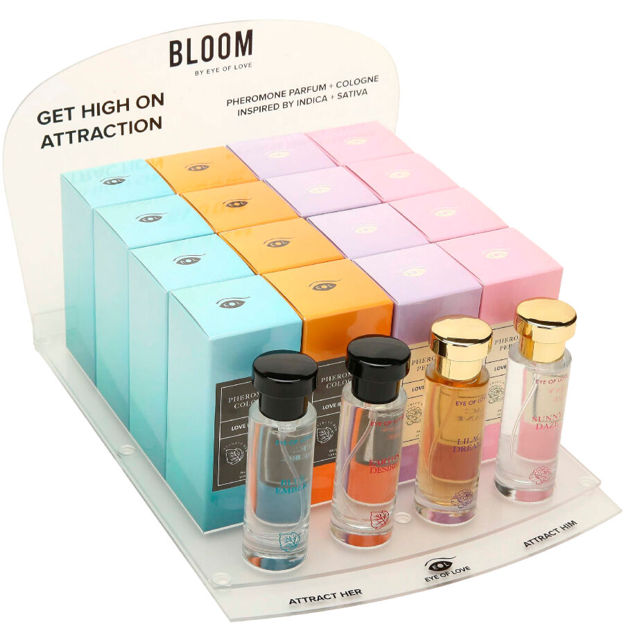 EYE OF LOVE - BLOOM DISPLAY 4X4 PARFYM 30 ML
