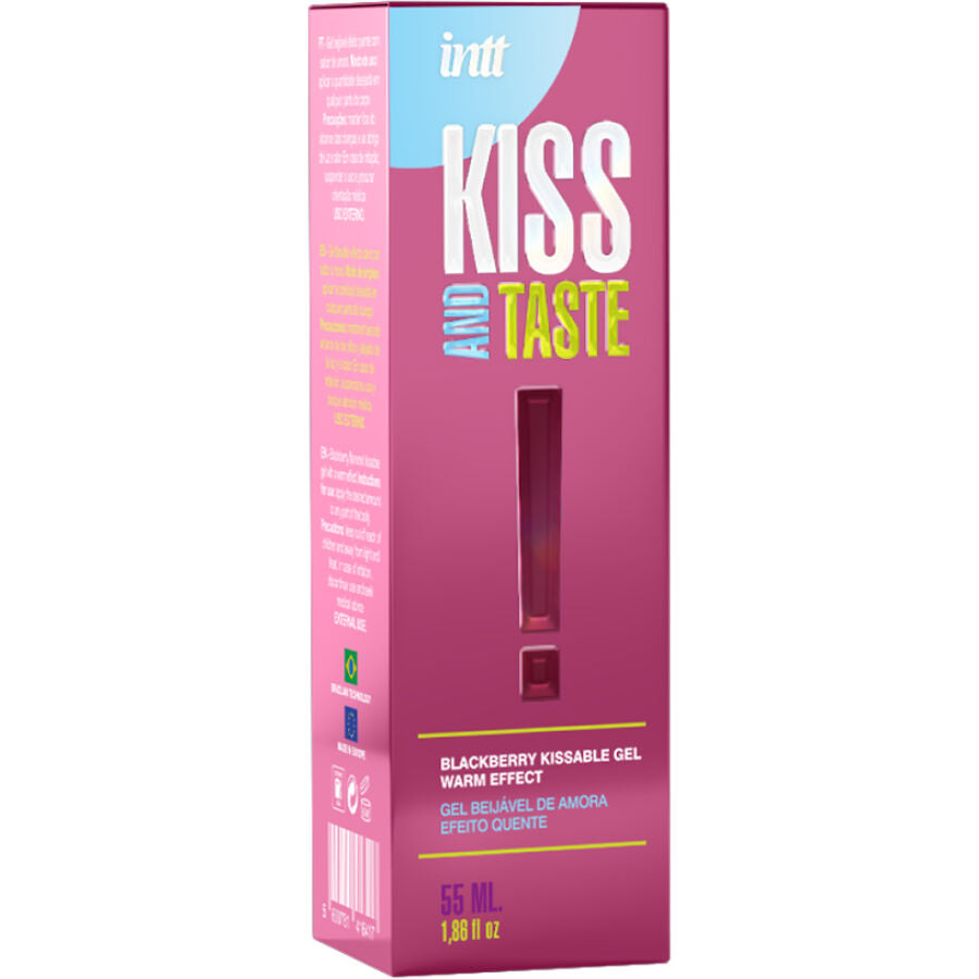 INTT Kissable Warming Gel 55 ml med björnbärssmak