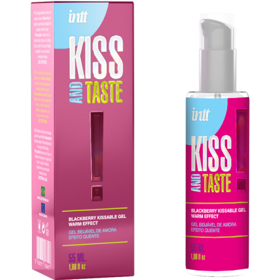 INTT Kissable Warming Gel 55 ml med björnbärssmak
