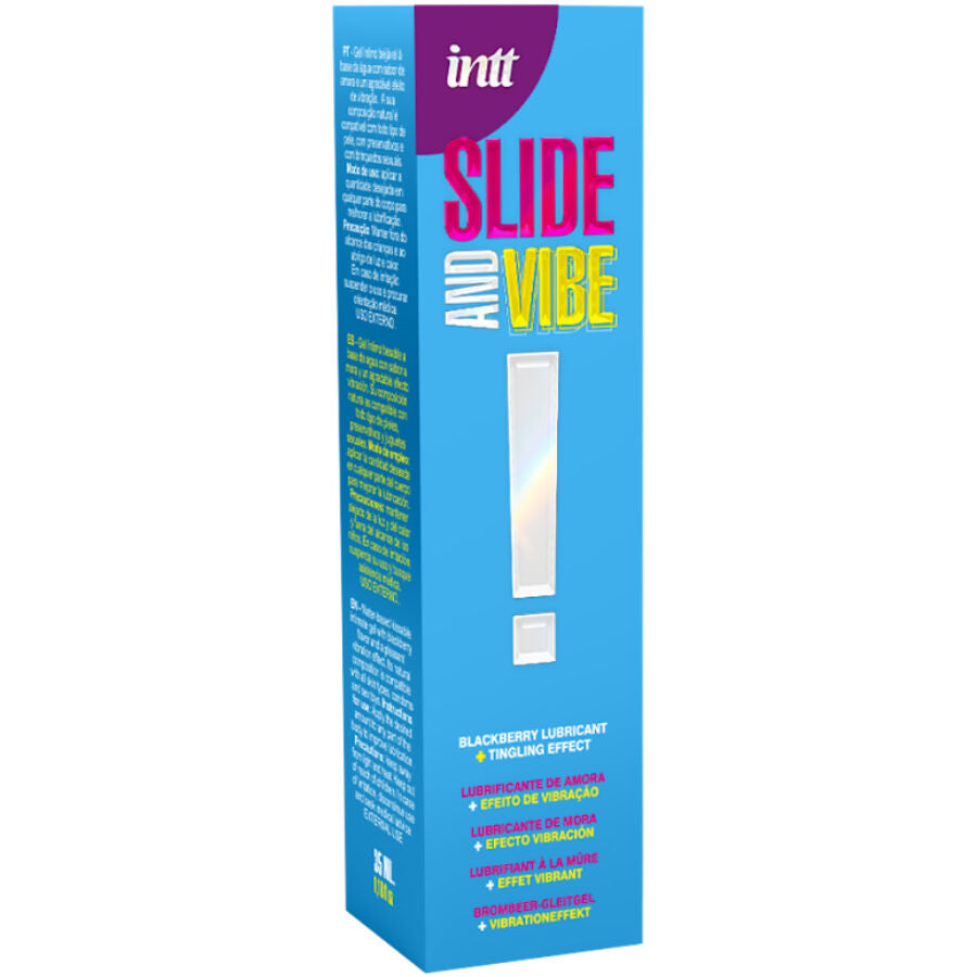 Kyssbar vattenbaserad vibrerande glidmedel 35 ml