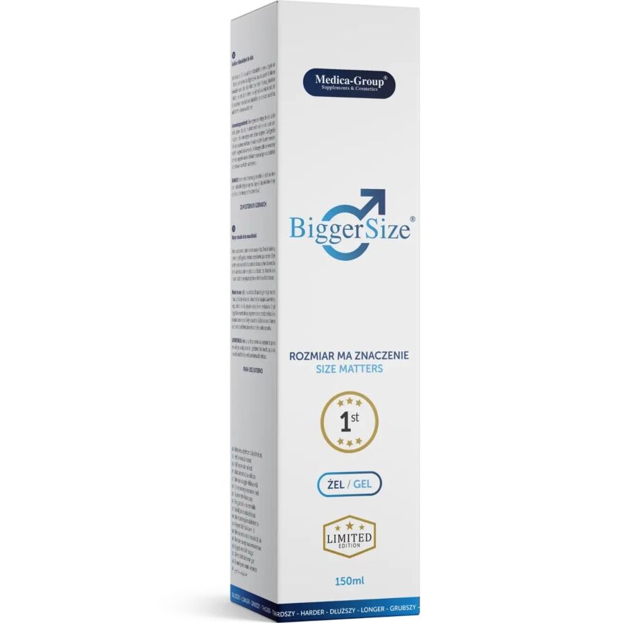 Bigger Size Intimate Gel för män 150 ml