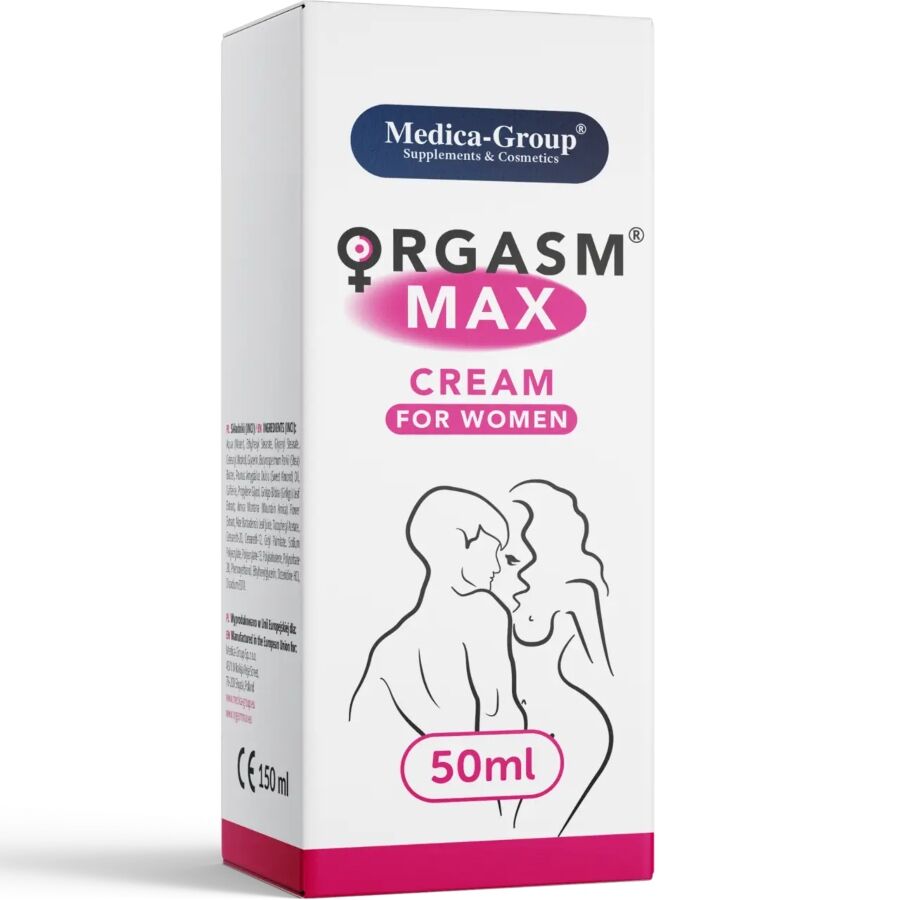 MEDICA GROUP - ORGASM MAX INTIMKRÄM FÖR KVINNOR 50 ML