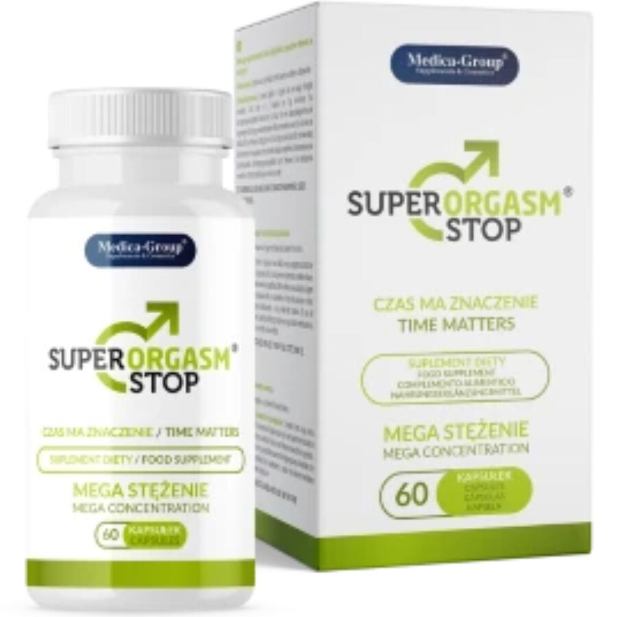 Super Orgasm Stop Delay för män 60 kapslar