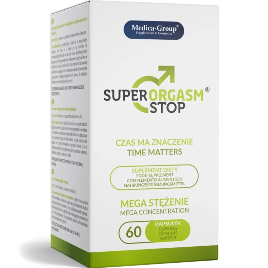 Super Orgasm Stop Delay för män 60 kapslar
