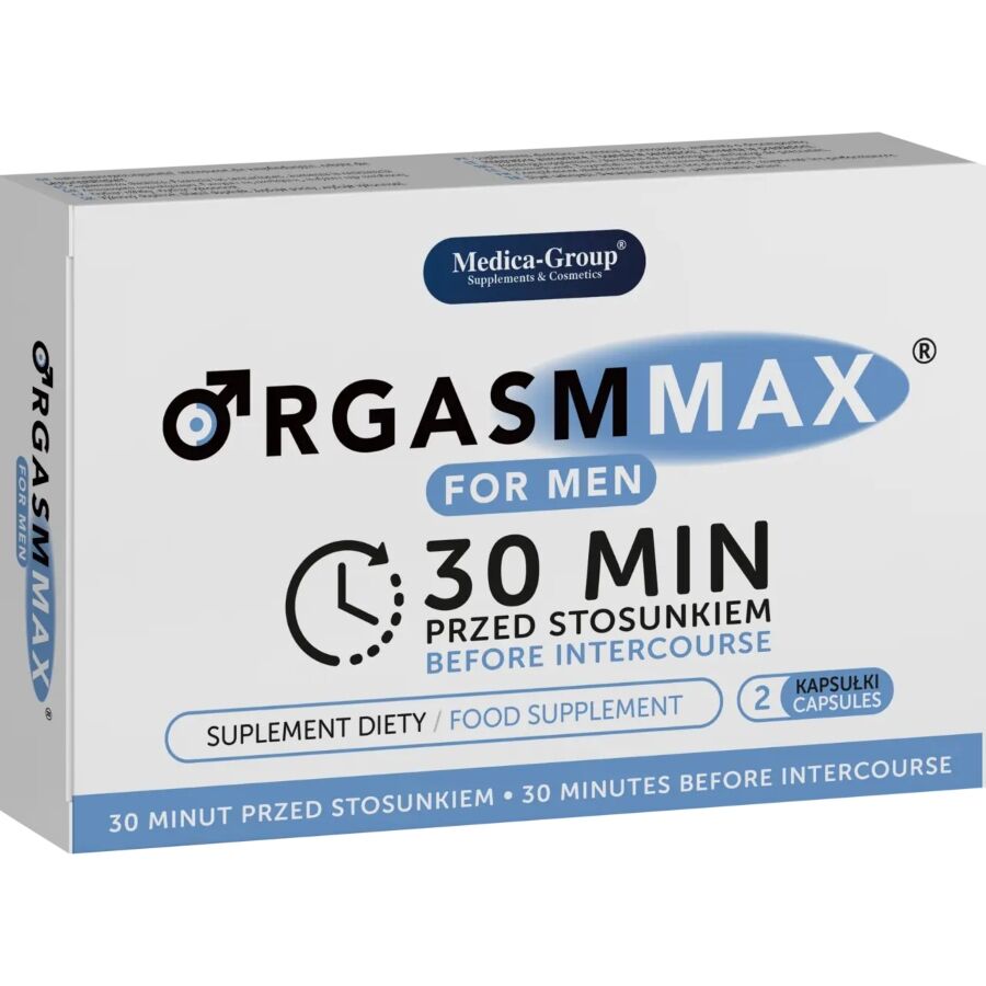 Orgasm Max för Män kapslar från Medica Group