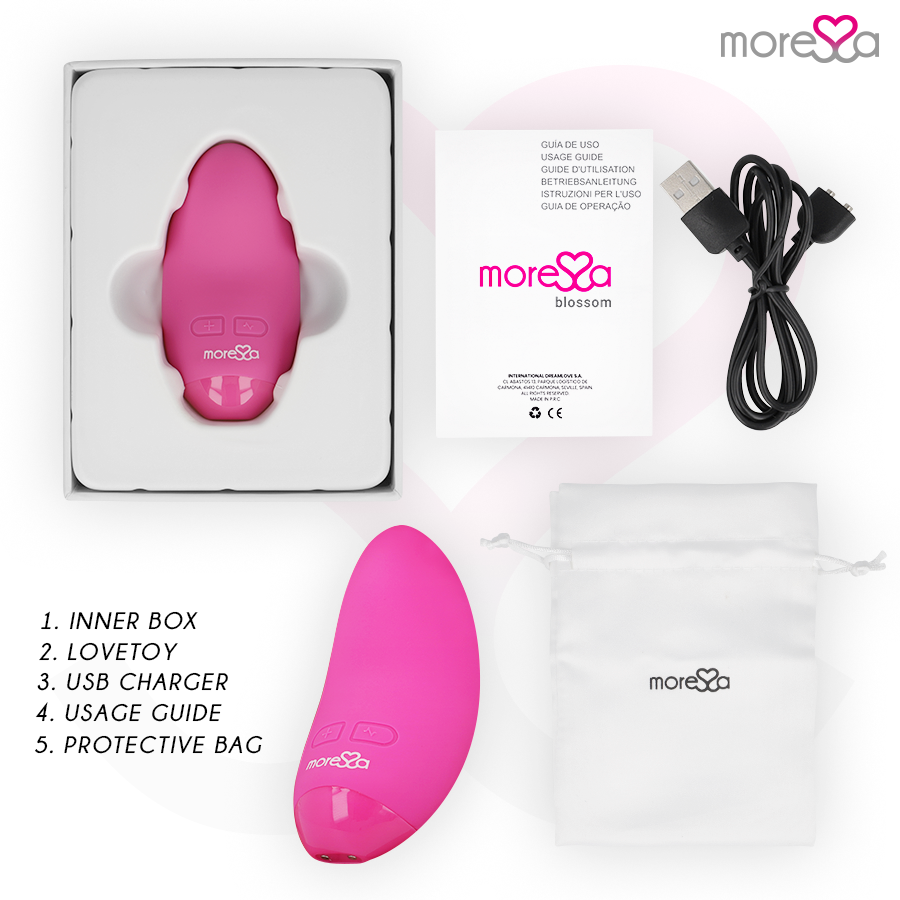 MORESSA Blossom Pink Vibrator