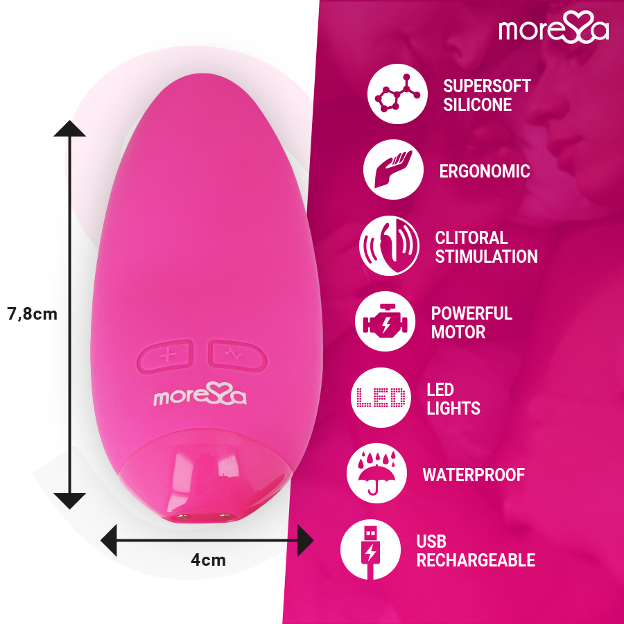 MORESSA Blossom Pink Vibrator
