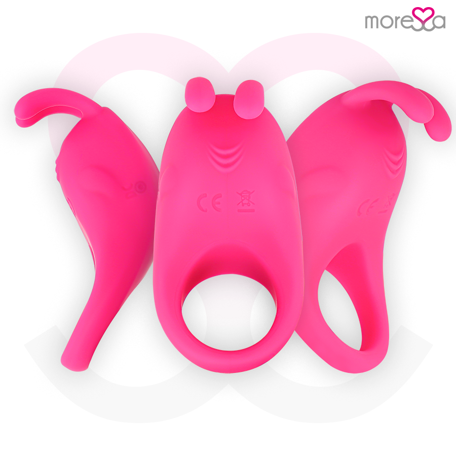 Moressa Brad premium silikon vibrator rosa