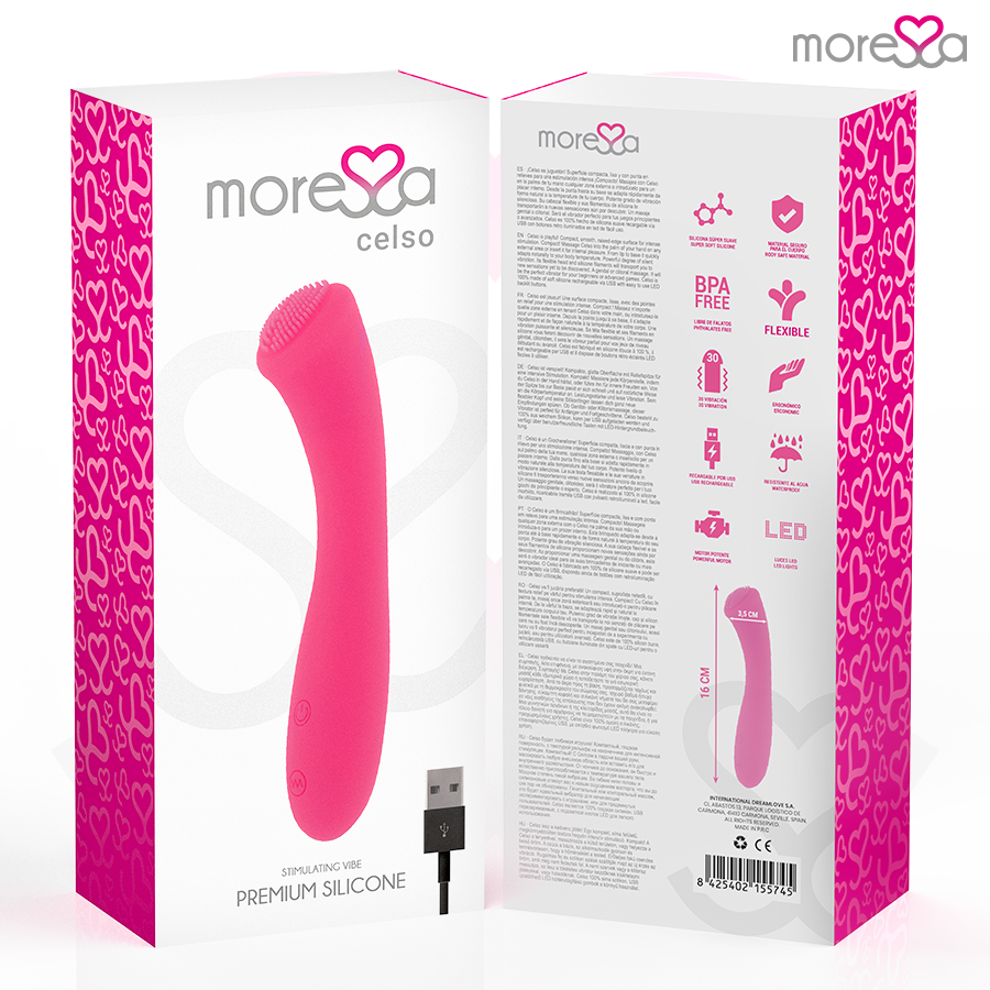 MORESSA Celso premium silikon vibrator